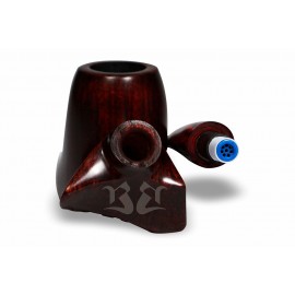 Cachimbo Bertoldi Maestro Briar 9mm Ebonite Peça Única